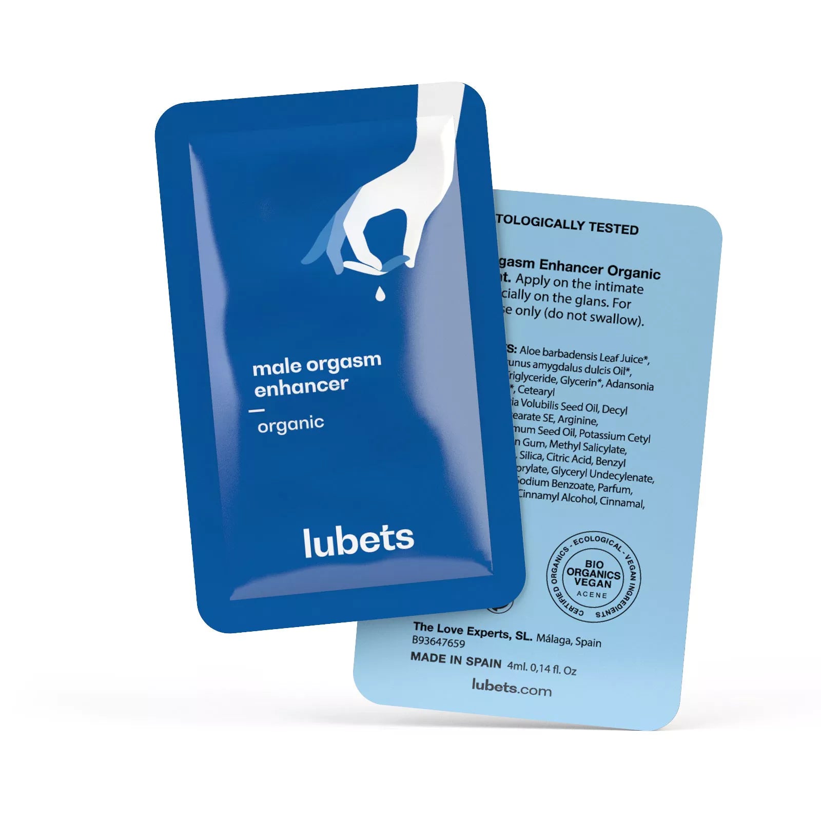 Lubets Pocket Sensation Stimulator: Male Orgasm Enhancer Lubricant. 