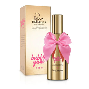 Bubblegum 2-in-1 intimate lubricant and massage oil 