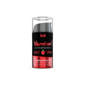 Intt Kissable Strawberry Flavour Vibrating Gel 