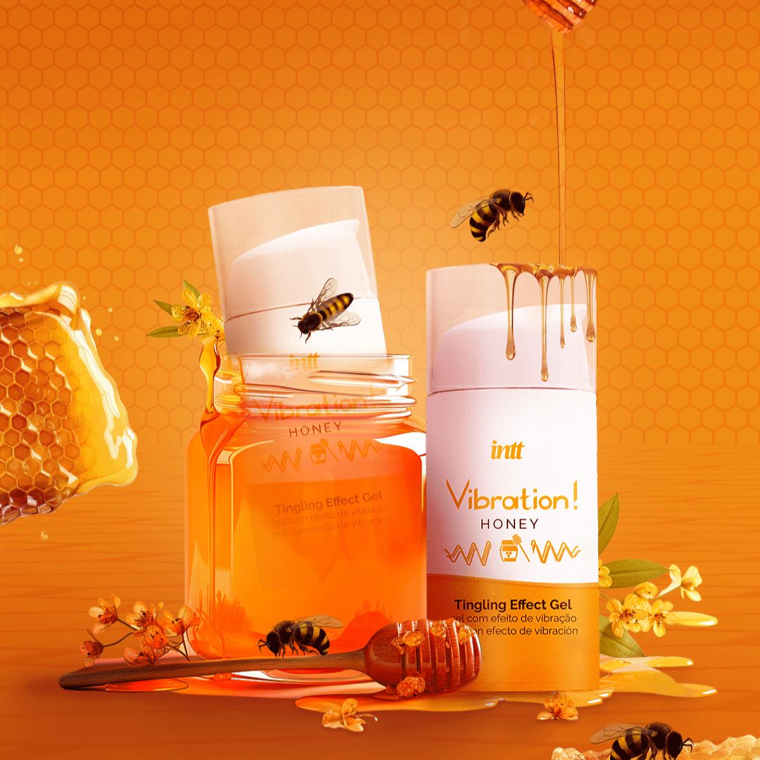 Intt Kissable Honey Flavour Vibrating Gel 