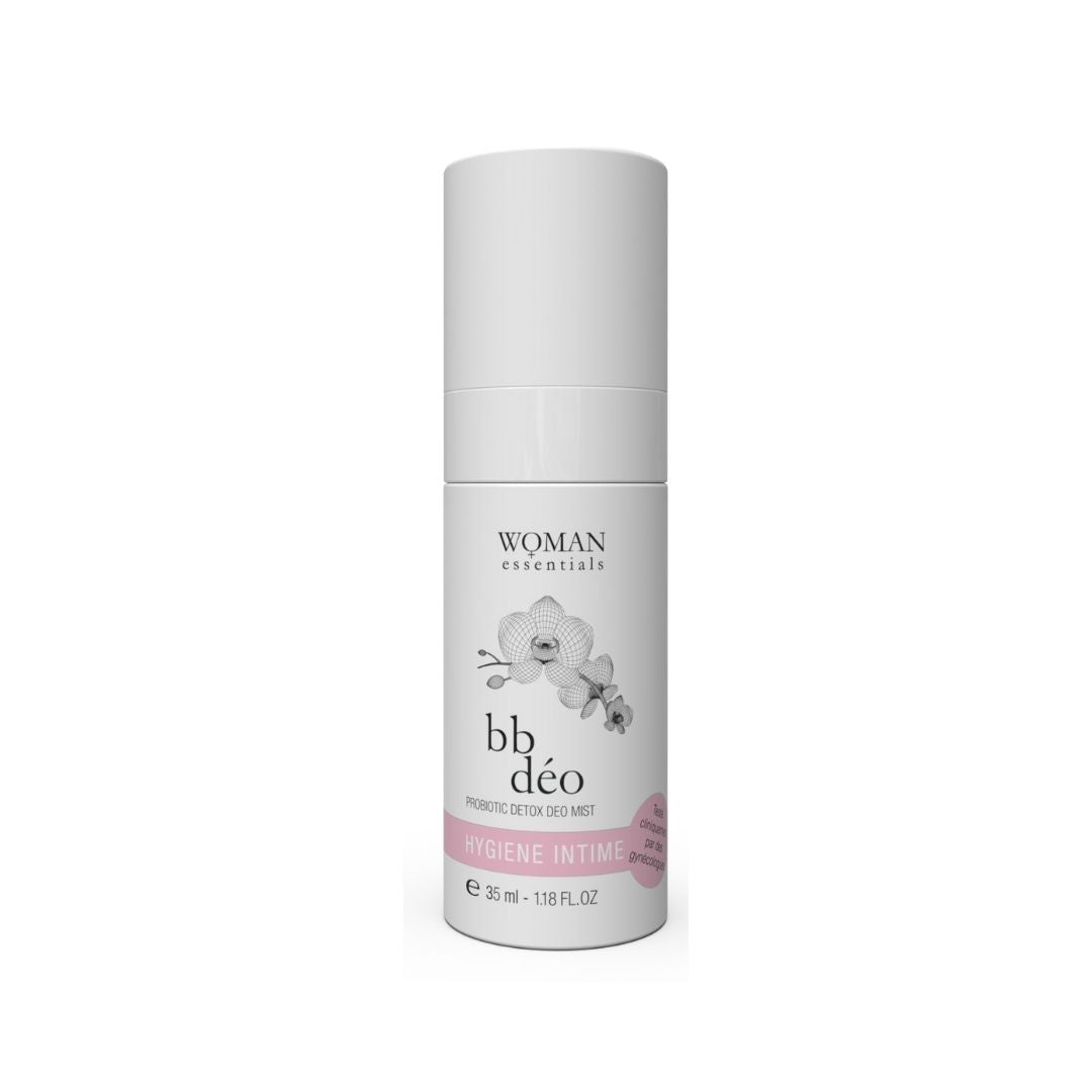 Woman Essentials is a probiotic deodorant for the sensitive area and chest 