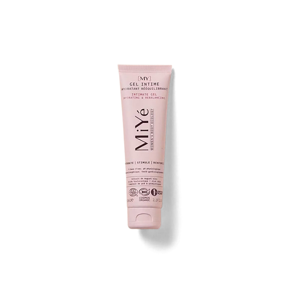 Moisturizing and balancing gel for the sensitive area against vaginal dryness