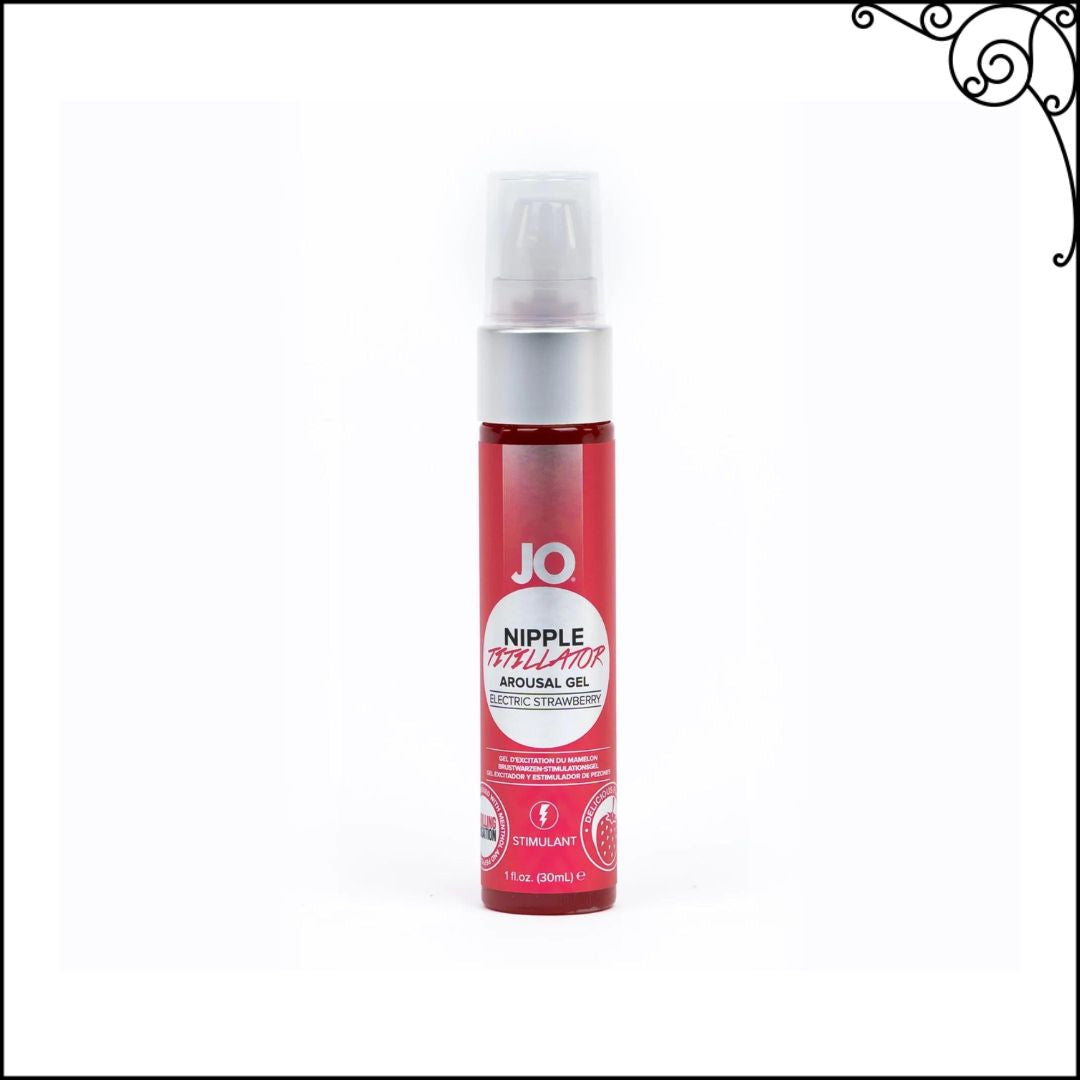 JO System Strawberry Flavored Nipple Stimulation Gel 