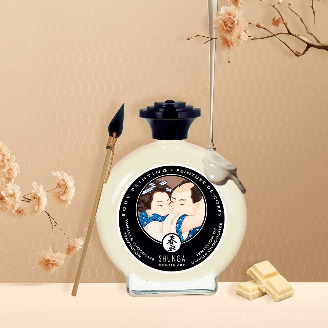 Shunga's ‘Vanilla Chocolate Lure’ edible body paint